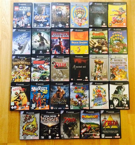 liste jeux gamecube.